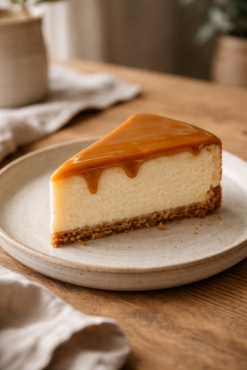 Карамельный чизкейк
