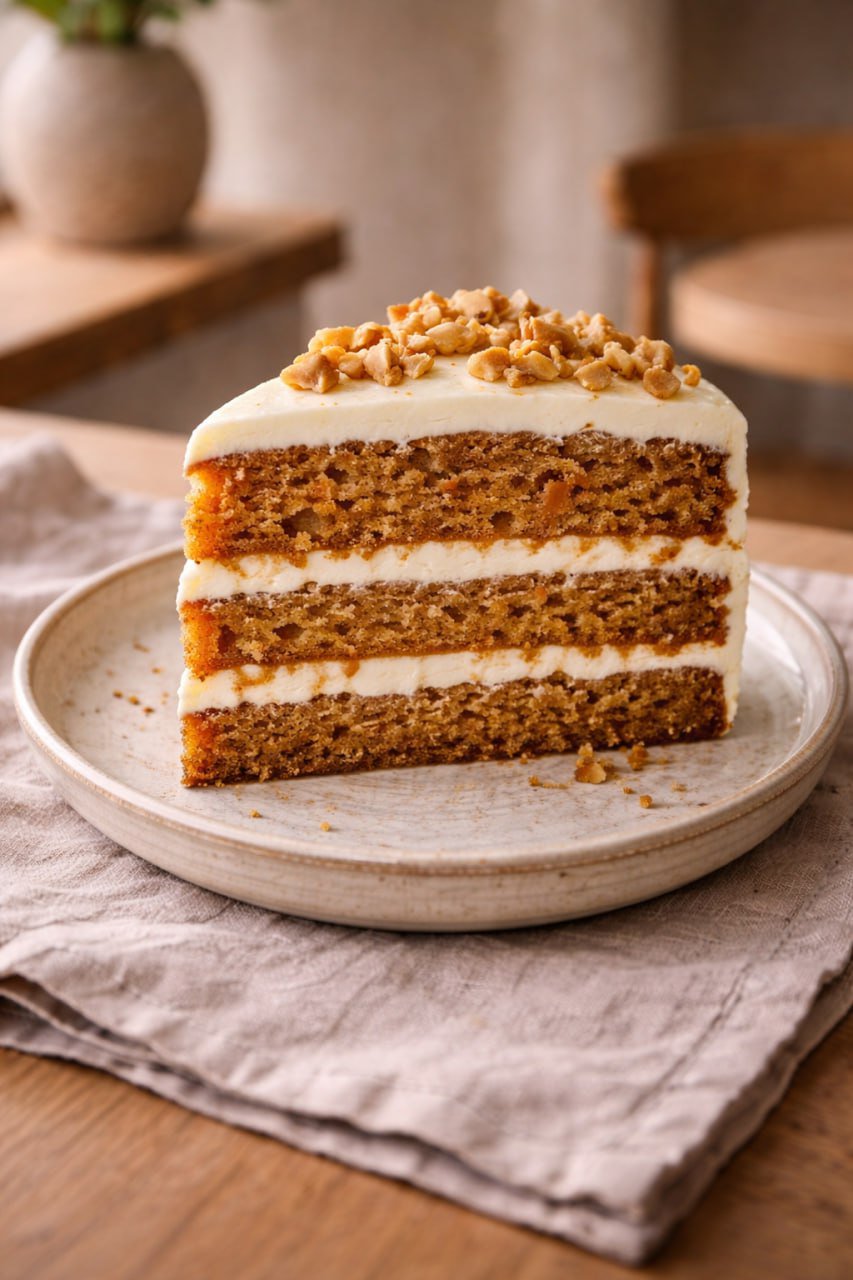 Морковный торт